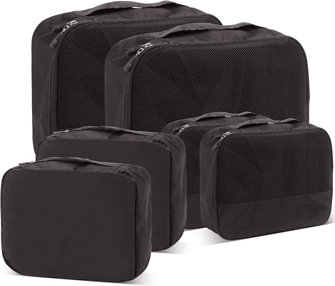 DoubleTrip Packing Cubes for Suitcases Carry on Luggage Organizer 6 Set Travel by DoubleTrip