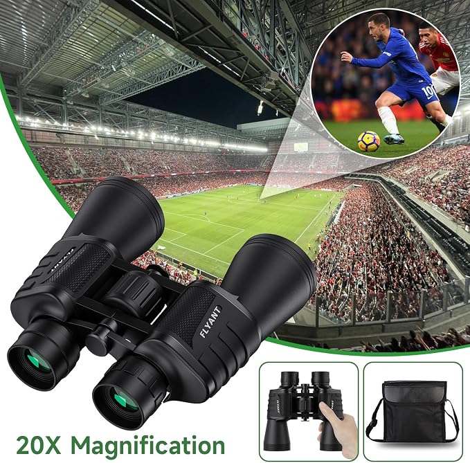 20x50 High Powered Binoculars for Adults, Waterproof Compact Binoculars - Image 8