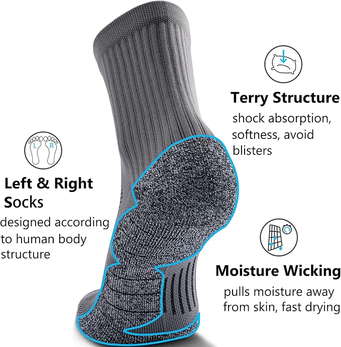 CWVLC Cushioned Compression Sport Quarter Socks - Image 4