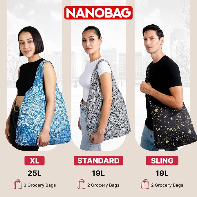 Nanobag Ultra-Lightweight Heavy Duty Foldable Tote - Image 9