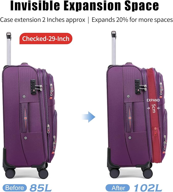 Softside Expandable Luggage - Image 2