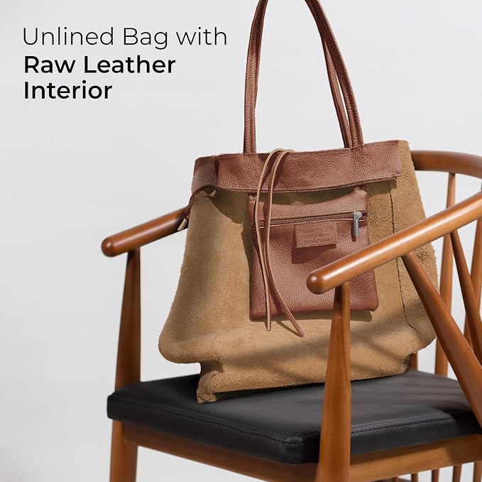 Italian Calf Leather Tote for Women - Image 5