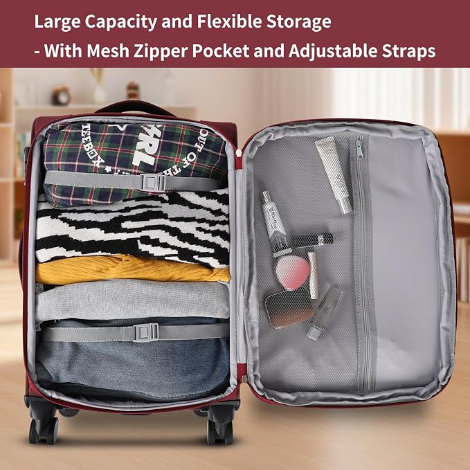 3-Piece Softside Expandable Luggage Set - Image 5