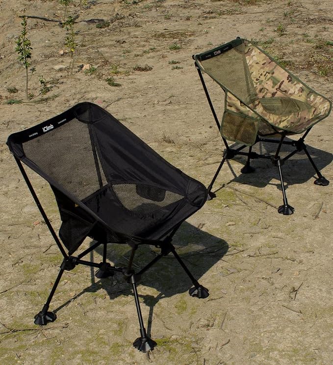 iClimb Ultralight Compact Camping Folding Beach Chair - Image 8