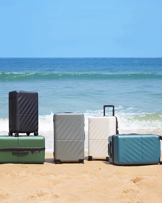 Trunk Luggage 24 Inch, Medium Checked Luggage - Image 9