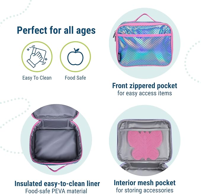 Wildkin Kids Insulated Lunch Box – Durable and Reusable - Image 4