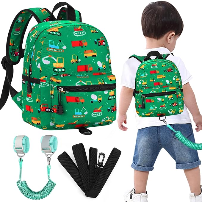 Accmor Toddler Backpack with Leash, Cute Baby Backpack with Anti Lost Wrist Link by Accmor
