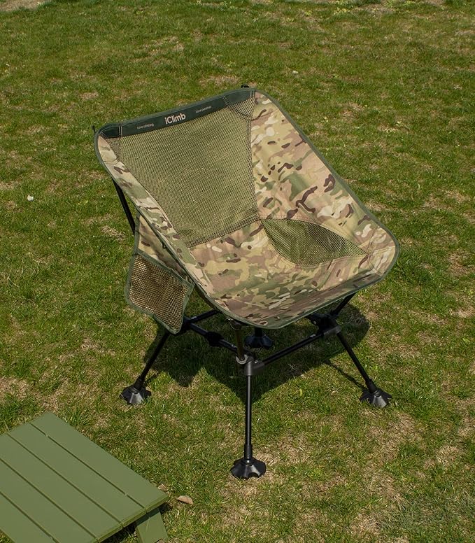 iClimb Ultralight Compact Camping Folding Beach Chair - Image 5