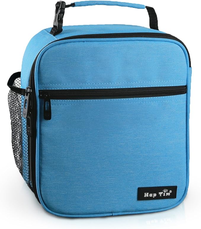 Hap Tim Insulated Lunch Bag for Men Women, Reusable Lunch Box, Spacious by HapTim