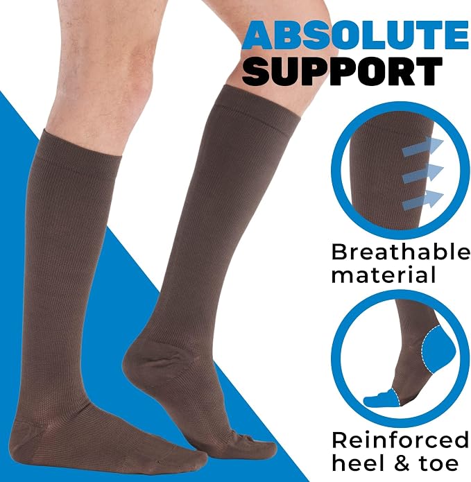 ABSOLUTE SUPPORT Cotton Compression Socks - Image 3