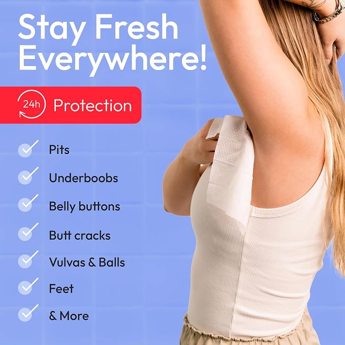 FOMIN Acidified Travel Deodorant Wipes - Image 3
