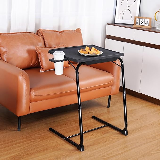 Allpop TV Tray Table, Adjustable TV Dinner Tray - Image 2