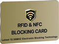 SaiTech IT RFID Cards One Card Protects Entire Wallet Purse by SaiTechIT
