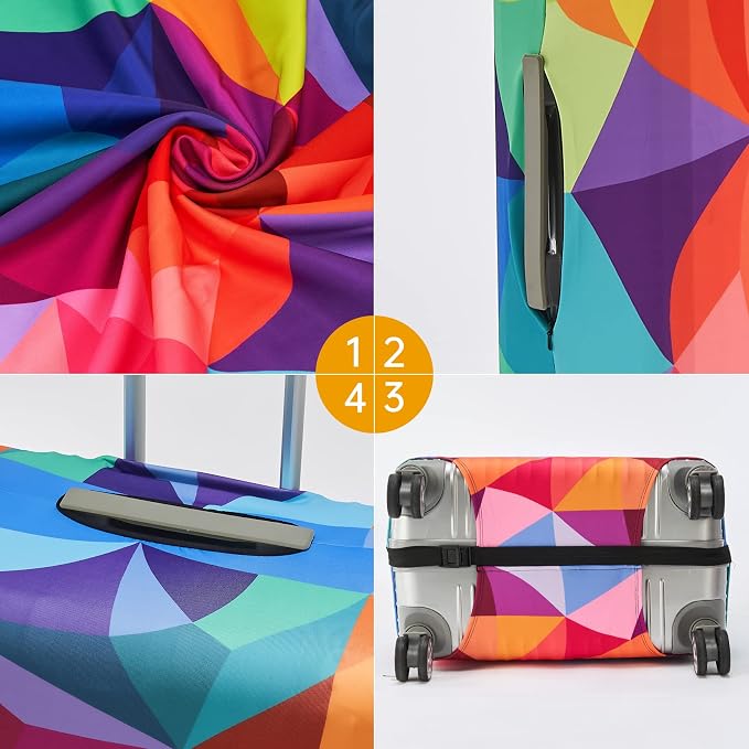 Travelkin Luggage Covers For Suitcase Tsa Approved, Suitcase Cover Protector - Image 8