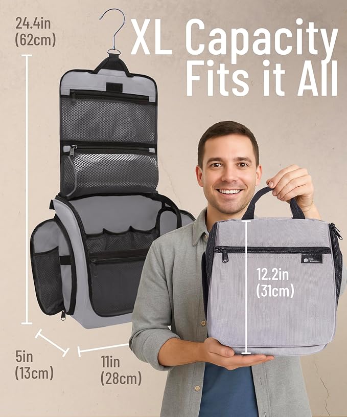 D&D Hanging Travel Toiletry Bag - Image 2