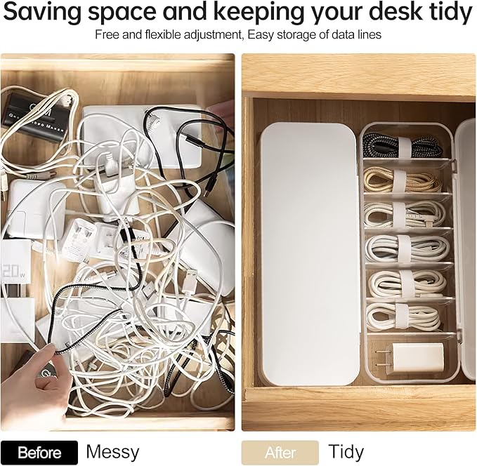 Cable Organizer Storage Box - Image 3