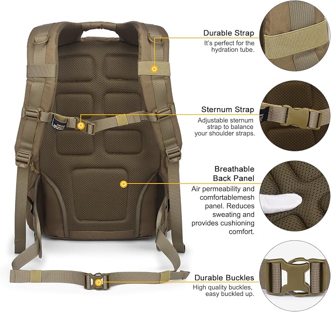 Mardingtop 40L Tactical Backpack - Image 5