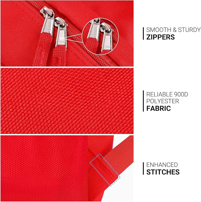 ZORFIN 26L Backpack for College, and Travel: Water Resistant Bookbag - Image 6