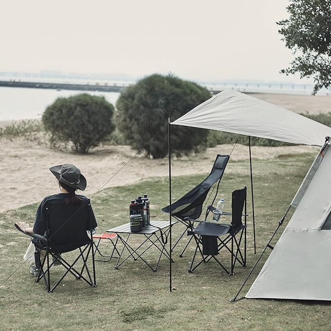 Damei century 4PCS Folding Camping Chairs-Lightweight, Installation-Free - Image 2