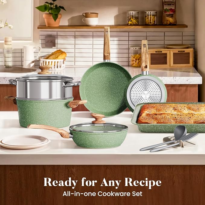 Kitchen Academy 17 Pieces Induction Cookware Set - Image 8