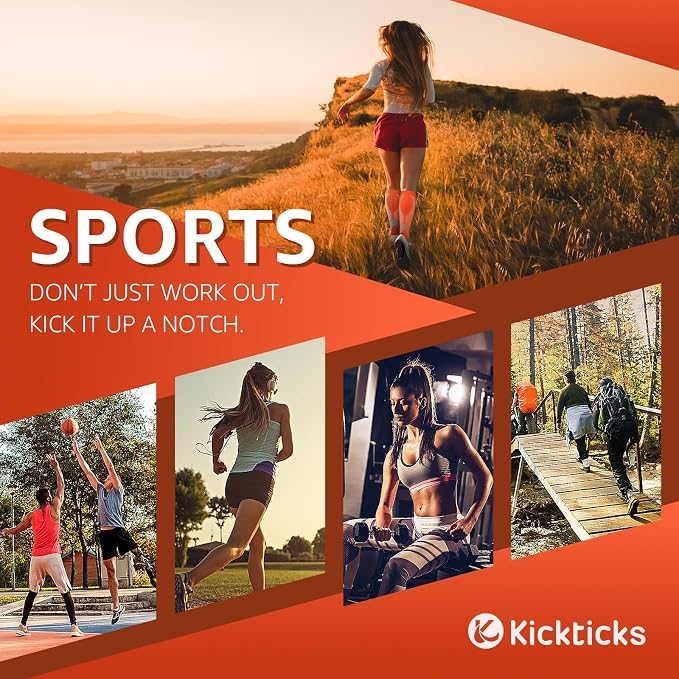 Kickticks 4 Pairs Compression Socks - Image 2