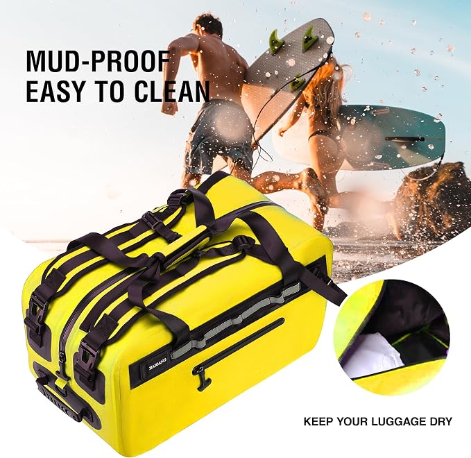 50L Waterproof Dry Duffle Bag Dry Backpack 840D TPU Heavy Duty Dry Bag - Image 5