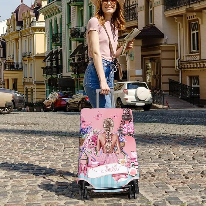 Travel Luggage Cover Suitcase Protector Fits 18-32 Inch Wheel Covers - Image 5