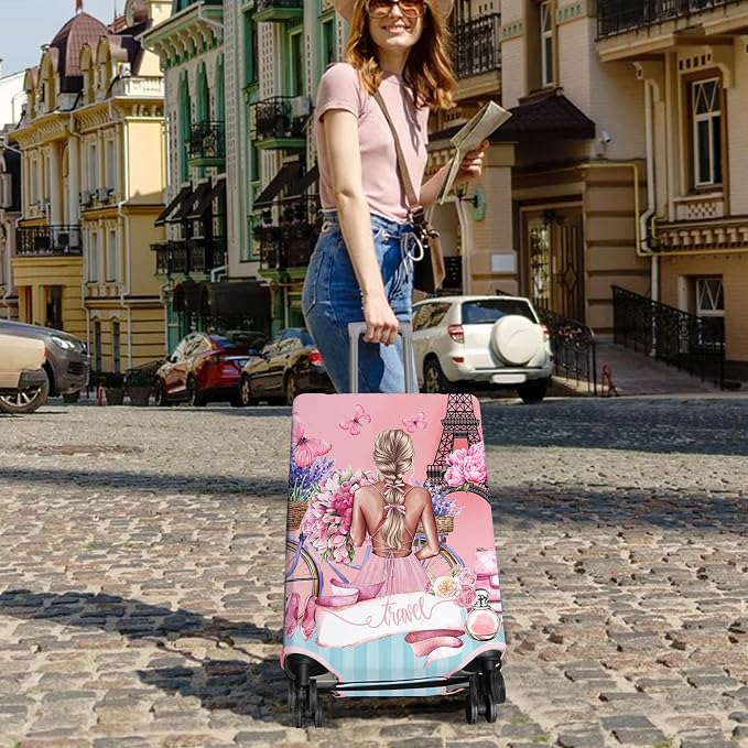 Travel Luggage Cover Suitcase Protector Fits 18-32 Inch Wheel Covers - Image 5