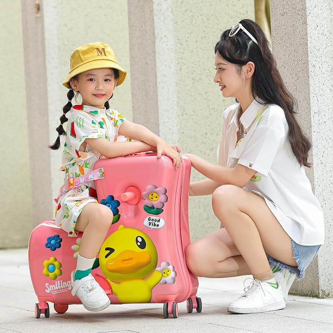 Kids Luggage, Lightweight Ride on Luggage - Image 8