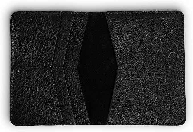 PEGAI Standard Full Grain Crazy Horse Leather Passport Holder | Custom Travel - Image 4
