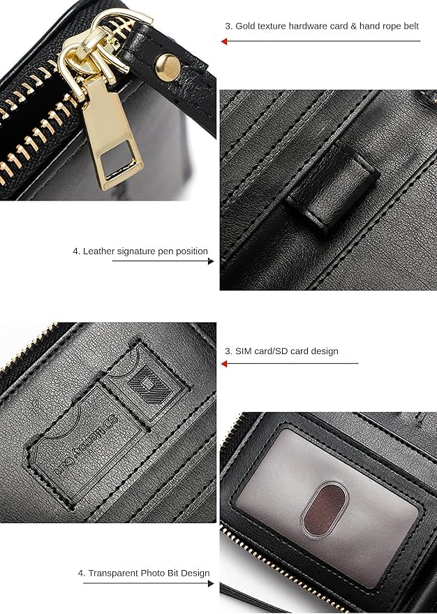 Rowgins Rfid Blocking Passport Holder Wallet, Rowgins Rfid Passport Holder - Image 8