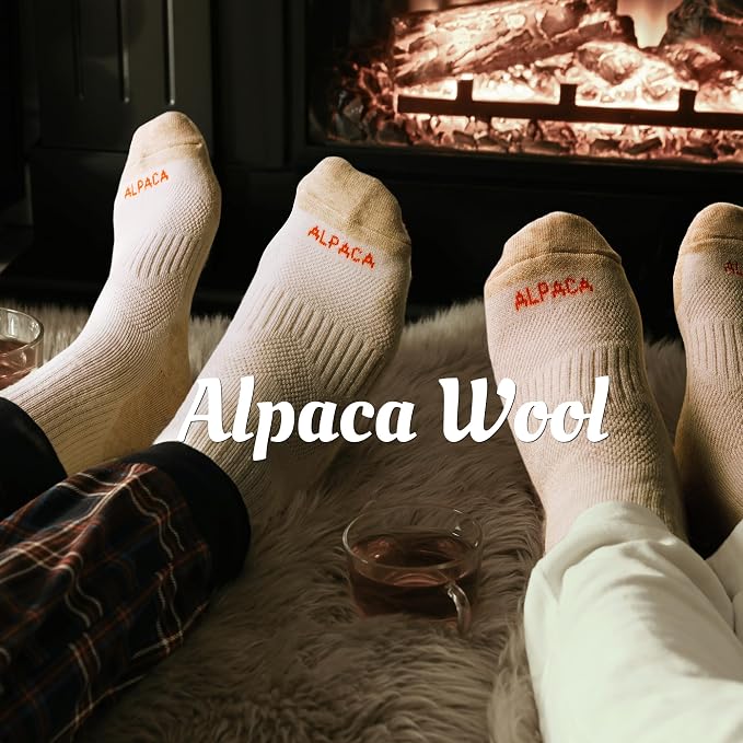 Alpaca Wool Hunting Socks 2 pairs - Image 4