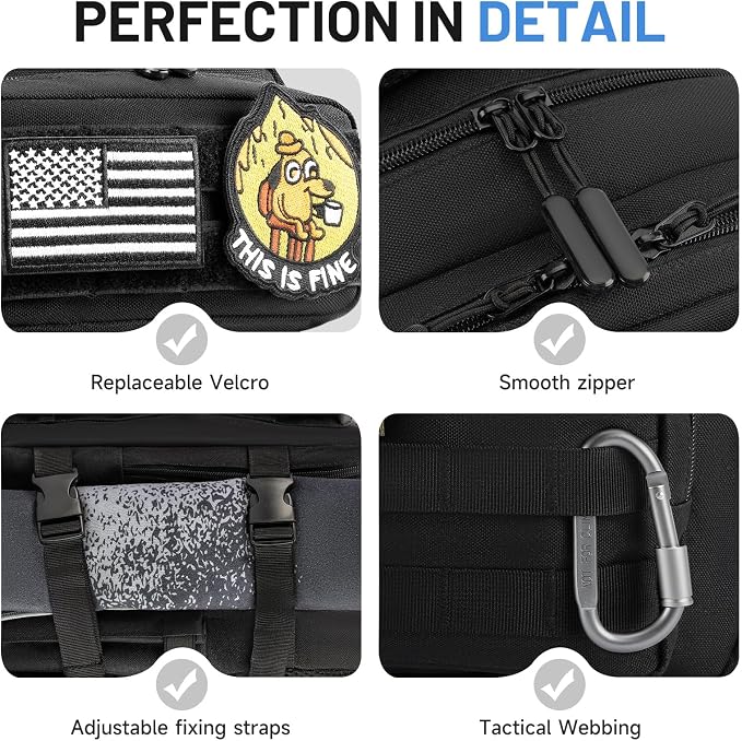 kcross 12L Mini Tactical Backpack - Image 6