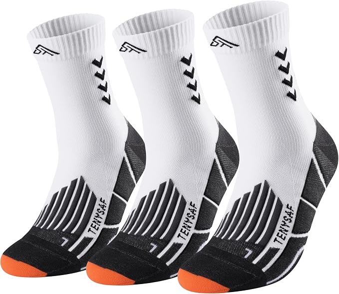 Compression Crew Running Socks: Athletic Socks by TENYSAF%C2%AE