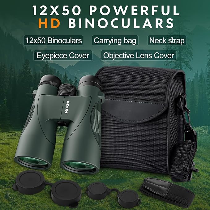 occer 12x50 Bird Watching Binoculars - Image 7