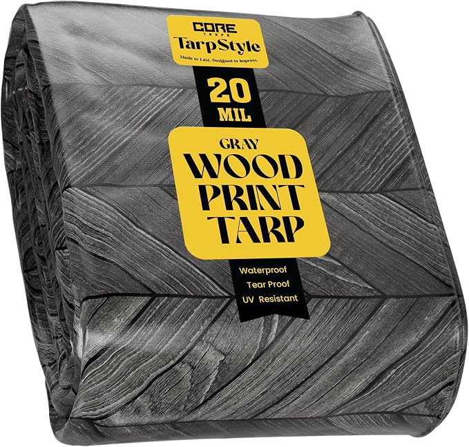 Core Tarps Extreme Heavy Duty 20 Mil Tarp Cover, Waterproof, UV Resistant by CoreTarps