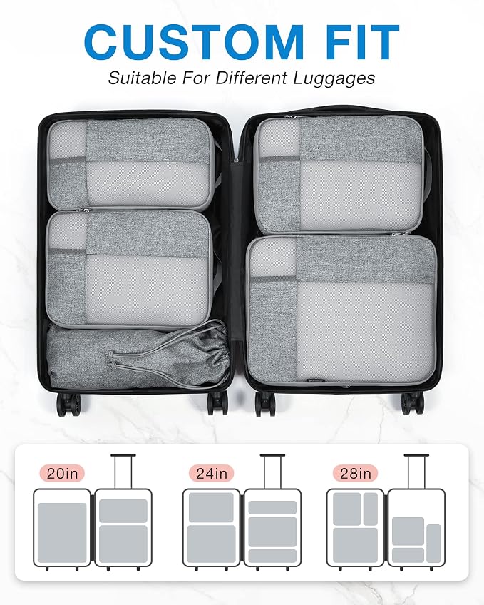 BAGSMART Compression Packing Cubes - Image 3