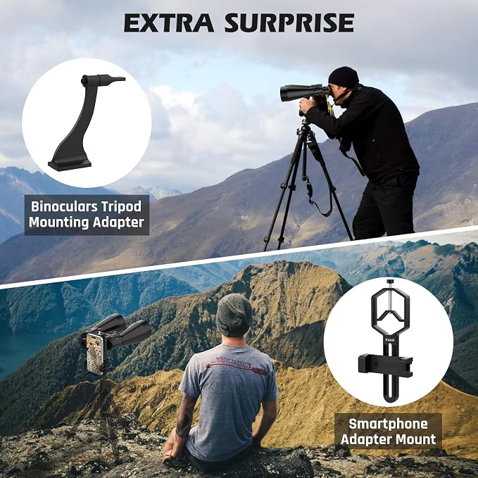 18x70 Binoculars for Adults High Powered, Large Aperture 70mm Astronomy - Image 8