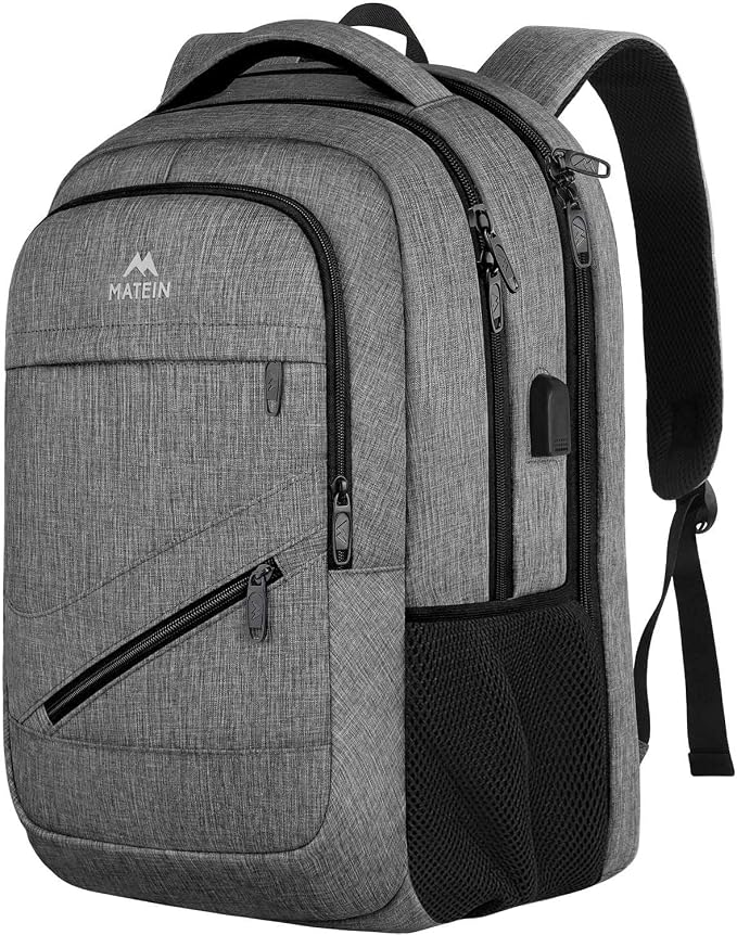MATEIN Travel Laptop Backpack, 17 Inch Work TSA Approved Carry on Backpack by MATEIN