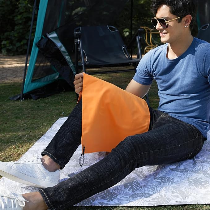 Rainleaf Microfiber Towel Perfect Travel & Gym & Camping Towel. Quick Dry - Image 4