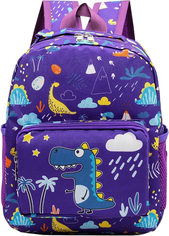 POWOFUN13 inch Kids Toddler Preschool Travel Backpack Cute Cartoon Backpack - Image 2