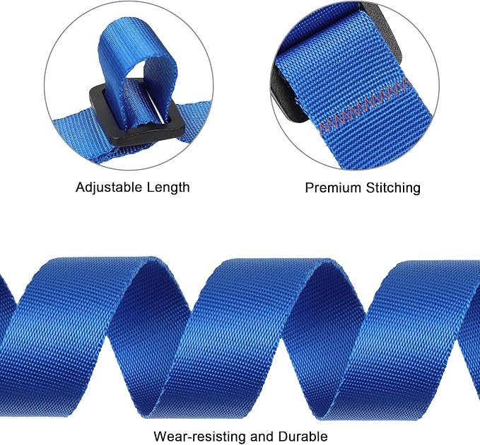 Buckle with Clips, Adjustable Nylon Straps with Buckle, Packing Strap - Image 4