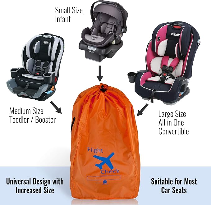 Car Seat Travel Bag and Carrier - Image 3
