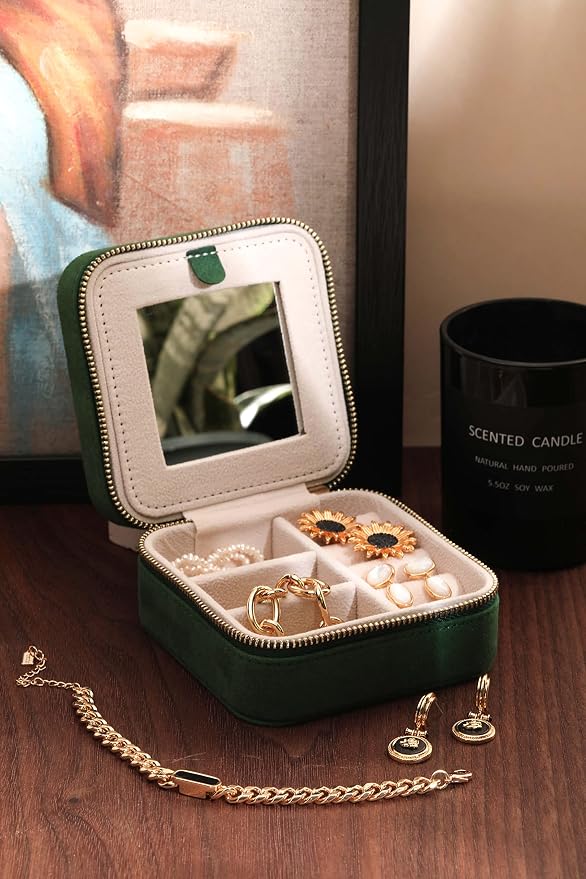 S.Leaf Travel Jewelry Organizer Travel Jewelry Boxes - Image 3