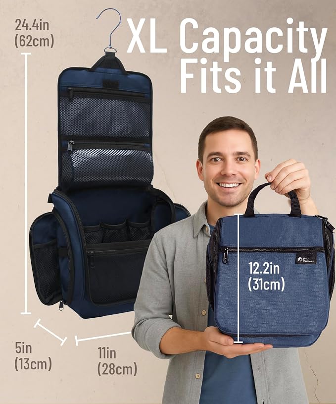 D&D Hanging Travel Toiletry Bag - Image 2