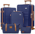 SHOWKOO Luggage Sets 3 Piece Hardside Expandable Suitcase by SHOWKOO