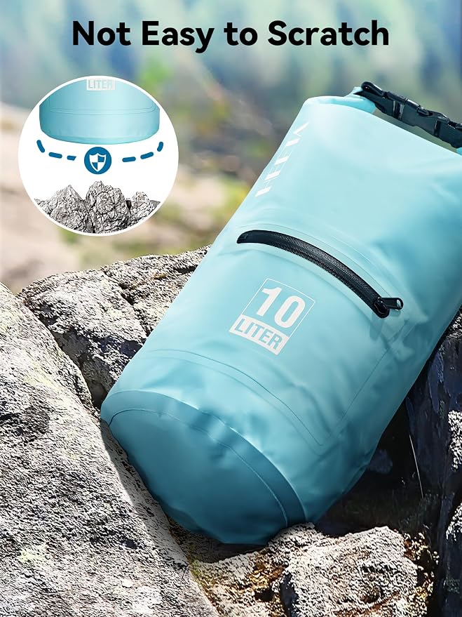 HEETA Waterproof Dry Bag with Front Zippered Pocket - Image 6