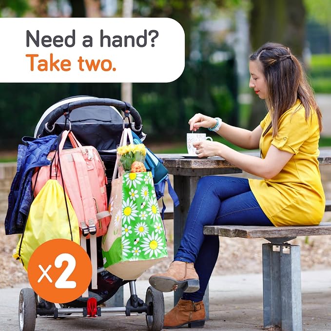 Baby Uma Stroller Hooks for Bags - Image 2