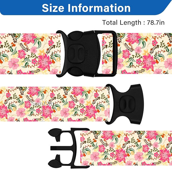 Luggage Straps for Suitcases, Travel Adjustable Belt - Image 4