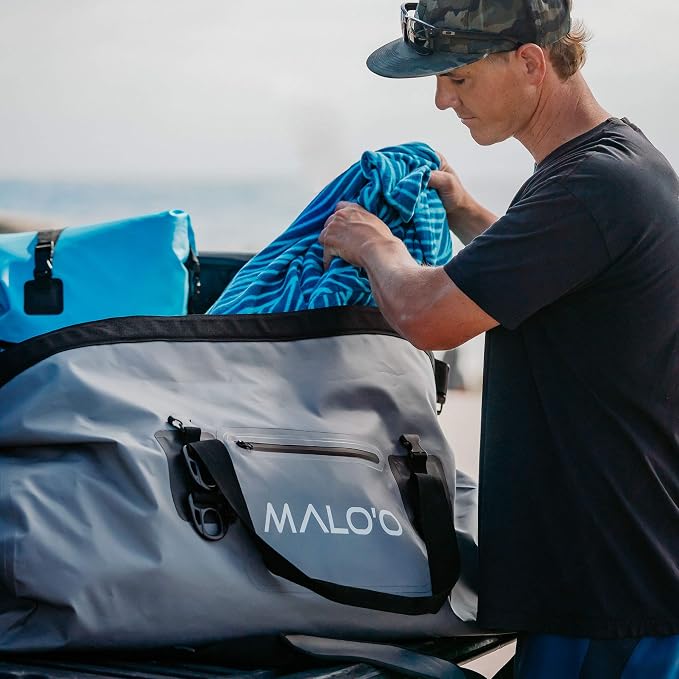 Malo'o Waterproof Dry Bag Duffel 40L/60L/100L, Roll Top Duffel Keeps Gear Dry - Image 8